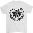 3 Sparta Helmets Bodybuilding Training Gym Mens T-Shirt 100% Cotton White