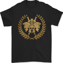 3 Sparta Helmets Gym Bodybuilding Training Mens T-Shirt 100% Cotton Black