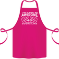 40th Birthday 40 Year Old This Is What Cotton Apron 100% Organic Pink