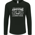 40th Birthday 40 Year Old This Is What Mens Long Sleeve T-Shirt Black