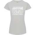 40th Birthday 40 Year Old This Is What Womens Petite Cut T-Shirt Sports Grey