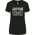 40th Birthday 40 Year Old This Is What Womens Wider Cut T-Shirt Black