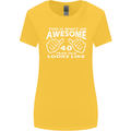 40th Birthday 40 Year Old This Is What Womens Wider Cut T-Shirt Yellow