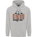 40th Birthday 40 is the New 21 Funny Mens 80% Cotton Hoodie Sports Grey