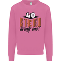 40th Birthday 40 is the New 21 Funny Mens Sweatshirt Jumper Azalea