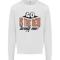 40th Birthday 40 is the New 21 Funny Mens Sweatshirt Jumper White