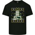 4X4 Off-Roading Christmas Tree Funny Xmas Kids T-Shirt Childrens Black