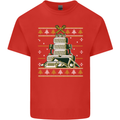 4X4 Off-Roading Christmas Tree Funny Xmas Kids T-Shirt Childrens Red