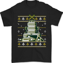 4X4 Off-Roading Christmas Tree Funny Xmas Mens T-Shirt 100% Cotton Black