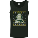 4X4 Off-Roading Christmas Tree Funny Xmas Mens Vest Tank Top Black