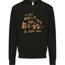 4X4 Off-roading Mountains Off Roading Mens Sweatshirt Jumper Black