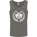 4 Sparta Helmets Training Gym Bodybuilding Mens Vest Tank Top Charcoal