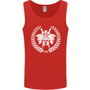 4 Sparta Helmets Training Gym Bodybuilding Mens Vest Tank Top Red