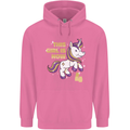 4 Year Old Birthday Girl Magical Unicorn 4th Childrens Kids Hoodie Azalea