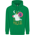 4 Year Old Birthday Girl Magical Unicorn 4th Childrens Kids Hoodie Irish Green