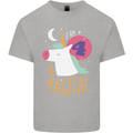 4 Year Old Birthday Girl Magical Unicorn 4th Kids T-Shirt Childrens Sports Grey