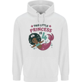 4th Mermaid Birthday 4 Year Old Childrens Kids Hoodie White