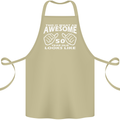 50th Birthday 50 Year Old This Is What Cotton Apron 100% Organic Khaki