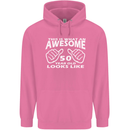 50th Birthday 50 Year Old This Is What Mens 80% Cotton Hoodie Azelea