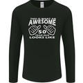 50th Birthday 50 Year Old This Is What Mens Long Sleeve T-Shirt Black