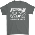50th Birthday 50 Year Old This Is What Mens T-Shirt 100% Cotton Charcoal