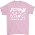 50th Birthday 50 Year Old This Is What Mens T-Shirt 100% Cotton Light Pink