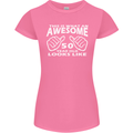 50th Birthday 50 Year Old This Is What Womens Petite Cut T-Shirt Azalea