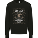 56th Birthday Limited Edition 1967 Mens Sweatshirt Jumper Black