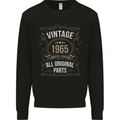 58th Birthday Limited Edition 1965 Mens Sweatshirt Jumper Black