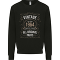 59th Birthday Limited Edition 1964 Mens Sweatshirt Jumper Black