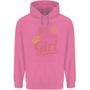5th Birthday Girl 5 Year Old Princess Childrens Kids Hoodie Azalea