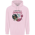 5th Mermaid Birthday 5 Year Old Childrens Kids Hoodie Light Pink