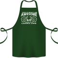 60th Birthday 60 Year Old This Is What Cotton Apron 100% Organic Forest Green