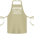 60th Birthday 60 Year Old This Is What Cotton Apron 100% Organic Khaki
