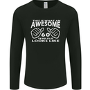 60th Birthday 60 Year Old This Is What Mens Long Sleeve T-Shirt Black