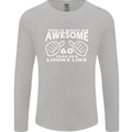 60th Birthday 60 Year Old This Is What Mens Long Sleeve T-Shirt Sports Grey