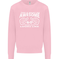 60th Birthday 60 Year Old This Is What Mens Sweatshirt Jumper Light Pink