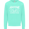 60th Birthday 60 Year Old This Is What Mens Sweatshirt Jumper Peppermint