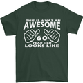 60th Birthday 60 Year Old This Is What Mens T-Shirt 100% Cotton Forest Green