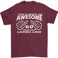 60th Birthday 60 Year Old This Is What Mens T-Shirt 100% Cotton Maroon