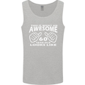 60th Birthday 60 Year Old This Is What Mens Vest Tank Top Sports Grey