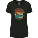 61st Birthday  Vintage Made In 1962 Womens Wider Cut T-Shirt Black