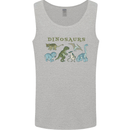6 Dinosaurs Mens Vest Tank Top Sports Grey
