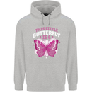 6 Year Old Birthday Butterfly 6th Childrens Kids Hoodie Sports Grey