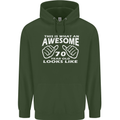 70th Birthday 70 Year Old This Is What Mens 80% Cotton Hoodie Forest Green