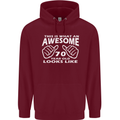 70th Birthday 70 Year Old This Is What Mens 80% Cotton Hoodie Maroon