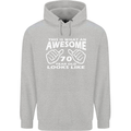 70th Birthday 70 Year Old This Is What Mens 80% Cotton Hoodie Sports Grey