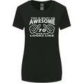 70th Birthday 70 Year Old This Is What Womens Wider Cut T-Shirt Black