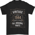 79th Birthday Limited Edition 1944 Mens T-Shirt 100% Cotton Black