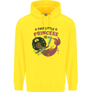 7th Mermaid Birthday 7 Year Old Childrens Kids Hoodie Yellow